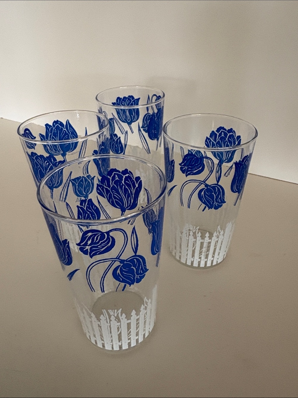 MCM KRAFT SWANKY SWIG JUICE GLASSES SET OF 4